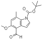4-甲?；?5-甲氧基-7-甲基-1H-吲哚-1-羧酸叔丁酯